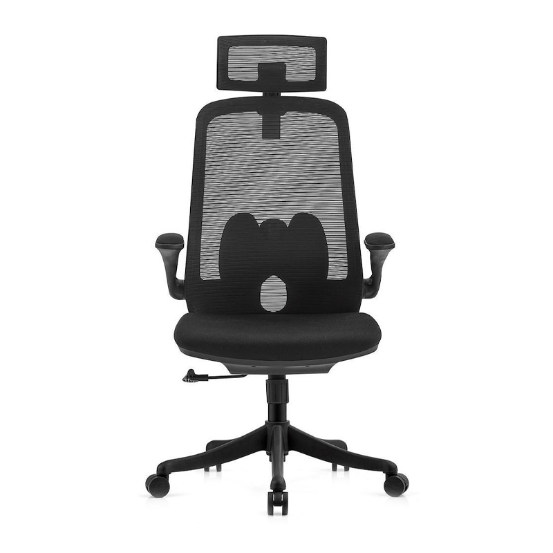 BF3950 Manager Armchair Black Mesh-Fabric