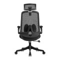 BF3950 Manager Armchair Black Mesh-Fabric