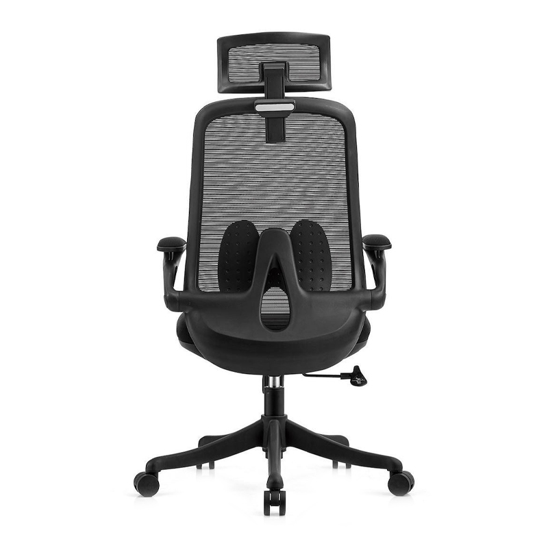 BF3950 Manager Armchair Black Mesh-Fabric