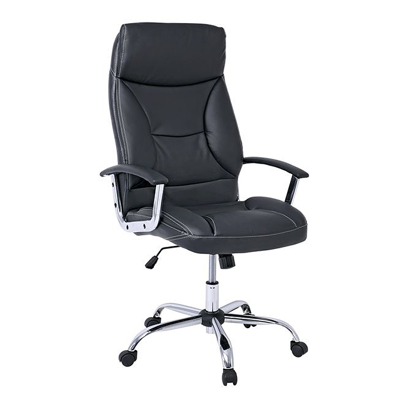 BF5700 Manager Armchair Chromed Base/Pu Black