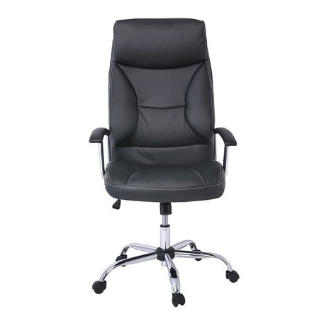 BF5700 Manager Armchair Chromed Base/Pu Black