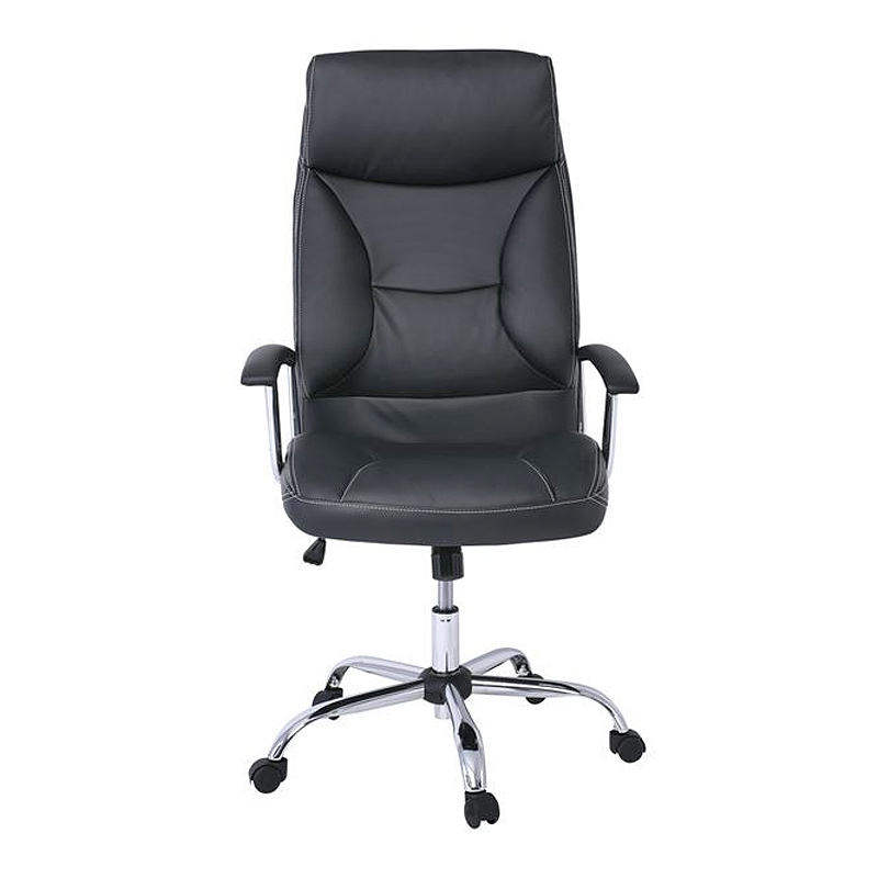 BF5700 Manager Armchair Chromed Base/Pu Black