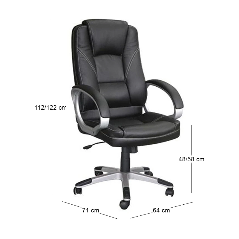 BF6950 Manager Armchair Black Pu