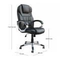 BF7300 Manager Armchair/Massage Black Pu