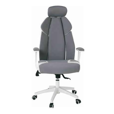 BF8300 Manager Armchair Grey Microfiber/White Pu