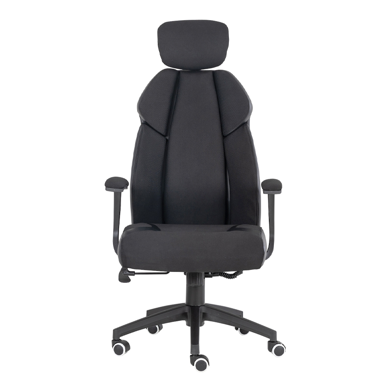 BF8300 Πολυθρόνα Γραφείου Διευθυντή Microfiber Μαύρο / PU Μαύρο