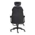 BF8300 Πολυθρόνα Γραφείου Διευθυντή Microfiber Μαύρο / PU Μαύρο