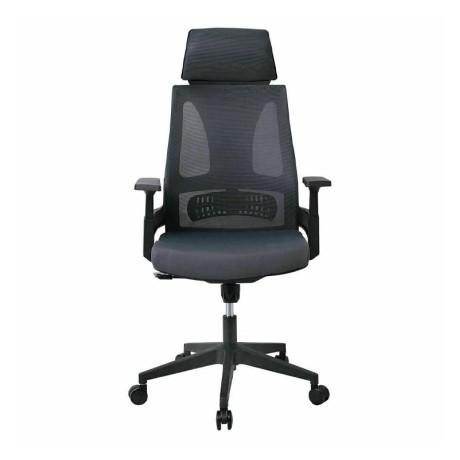 Καρέκλα γραφείου BF8750 ύφασμα mesh χρώμα μαύρο - γκρι 65x64x117/127εκ.