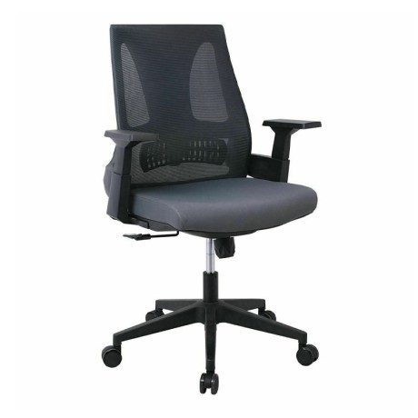 Καρέκλα γραφείου BF8760 ύφασμα mesh χρώμα γκρι 66x64x96/106εκ.