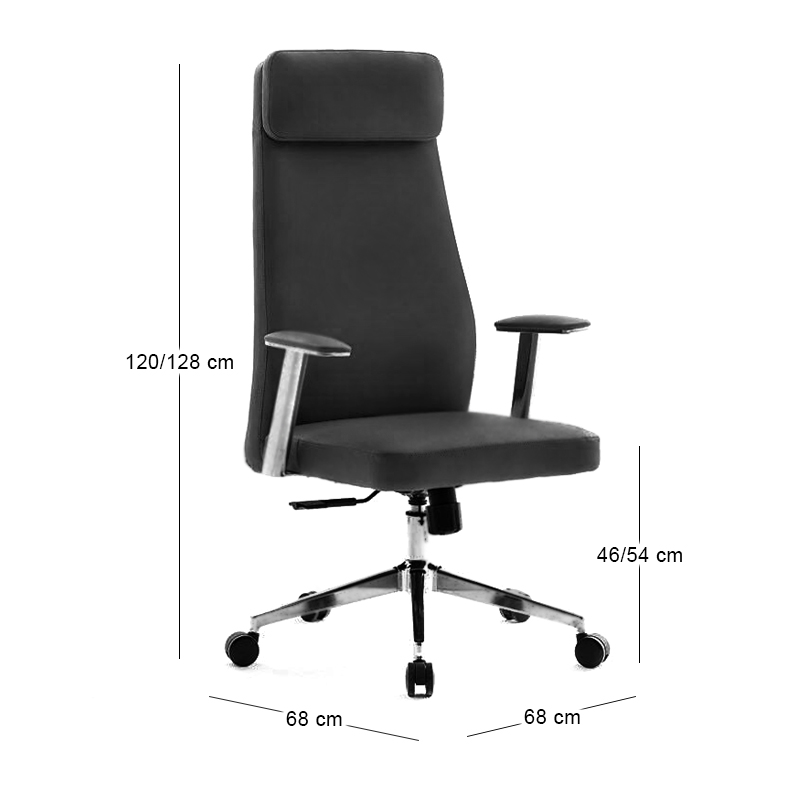 BF8800 Manager Armchair Black Pu