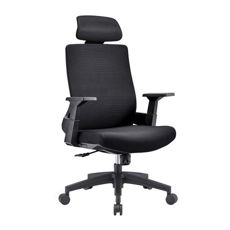 BF8900 Manager Armchair Black Mesh/Fabric