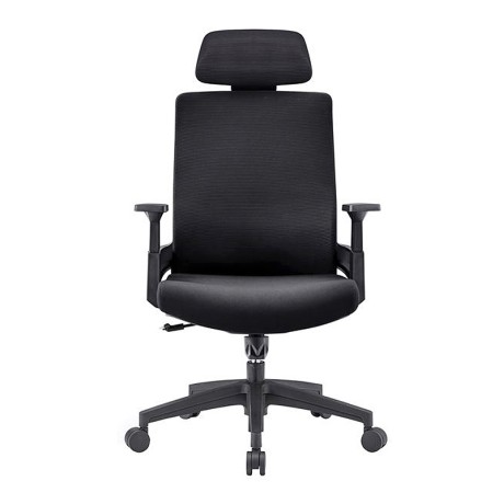 BF8900 Manager Armchair Black Mesh/Fabric