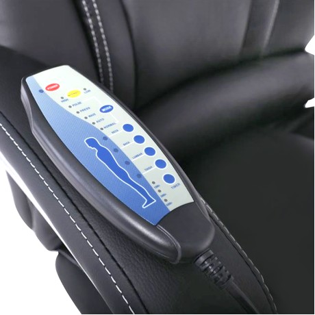 BF9350 Massage-Relax Πολυθρόνα Pu  Μαύρο