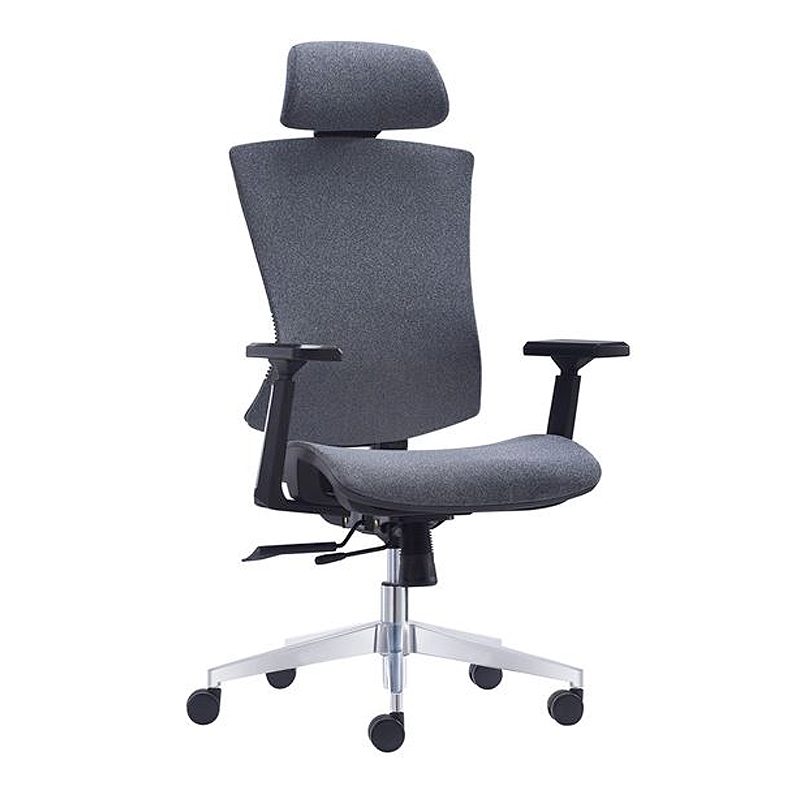 BF9600 Manager Armchair Fabric Grey