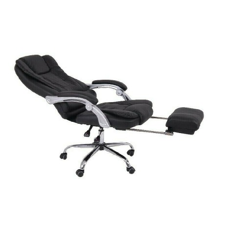 Καρέκλα γραφείου BF9700 relax τεχνόδερμα χρώμα μαύρο 67x72x120/128εκ.