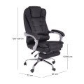 BF9700 Manager Relax Armchair Black Pu