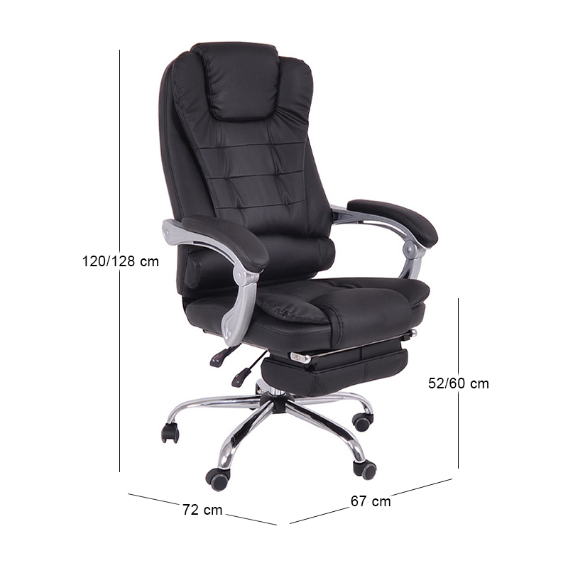 BF9700 Manager Relax Armchair Black Pu