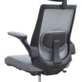 Belora Megapap office chair with Mesh fabric in grey color 63.5x62x117/127cm.