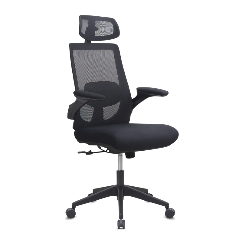 Belora Megapap office chair with Mesh fabric in black color 63.5x62x117/127cm.