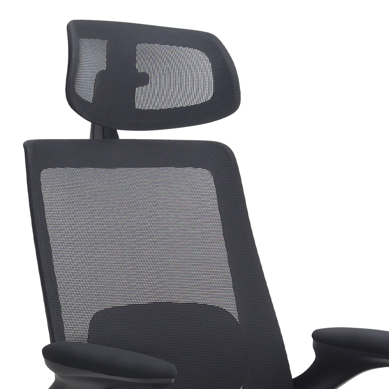 Belora Megapap office chair with Mesh fabric in black color 63.5x62x117/127cm.