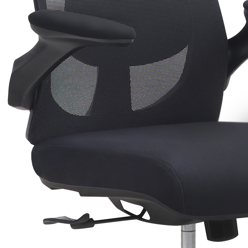 Belora Megapap office chair with Mesh fabric in black color 63.5x62x117/127cm.