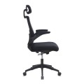 Belora Megapap office chair with Mesh fabric in black color 63.5x62x117/127cm.