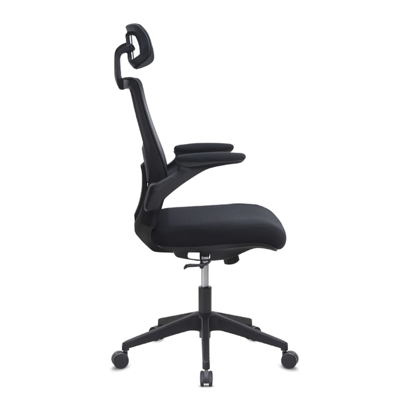 Belora Megapap office chair with Mesh fabric in black color 63.5x62x117/127cm.