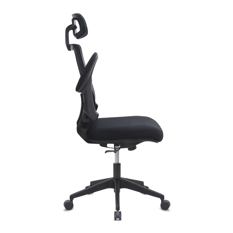 Belora Megapap office chair with Mesh fabric in black color 63.5x62x117/127cm.