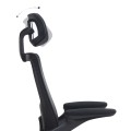 Belora Megapap office chair with Mesh fabric in black color 63.5x62x117/127cm.