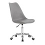 MARTIN Office Chair PP/Pu Grey (assembled cushion)