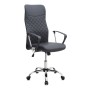 Novaro Megapap office chair with PU leather in black color 61x68x111/121cm.