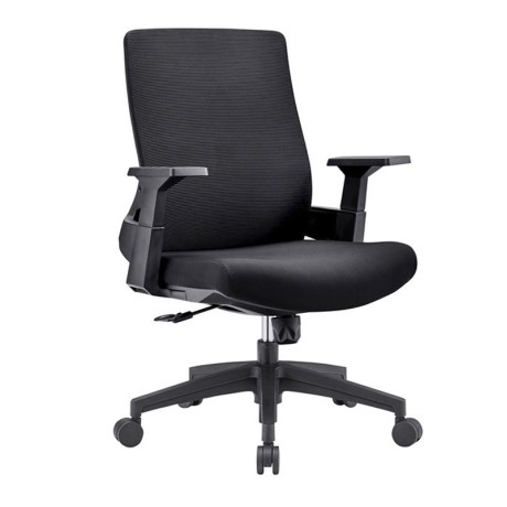 BF8950 Armchair Black Mesh/Fabric