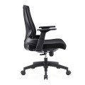 BF8950 Armchair Black Mesh/Fabric