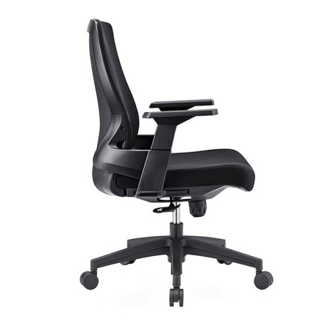 BF8950 Armchair Black Mesh/Fabric