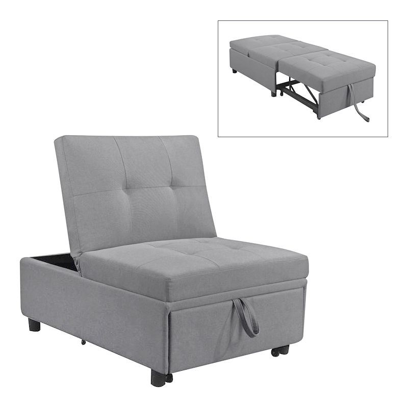 IMOLA Chair-Bed / Fabric Light Grey