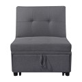 IMOLA Chair-Bed / Fabric Dark Grey