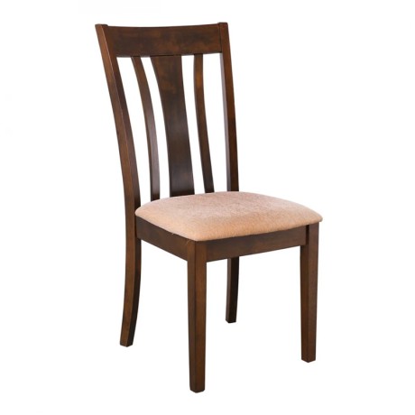 MOLTEN Chair Dark Walnut / Fabric Beige