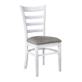 NATURALE Chair White/Fabric Grey