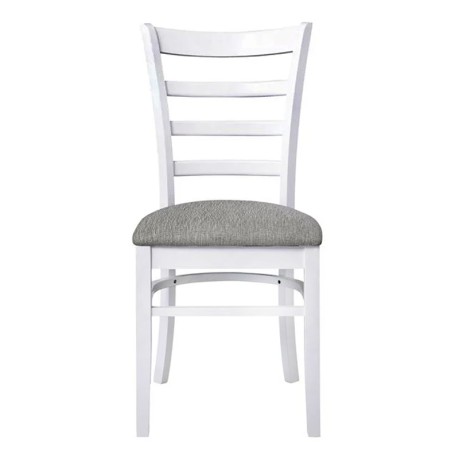 NATURALE Chair White/Fabric Grey