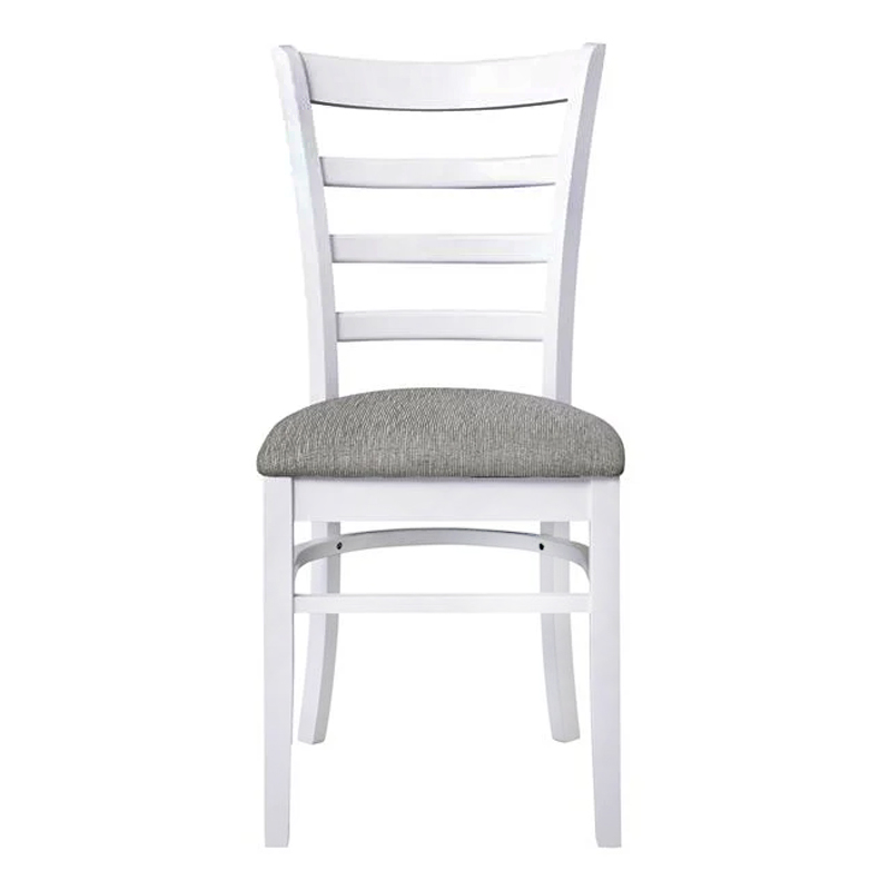 NATURALE Chair White/Fabric Grey