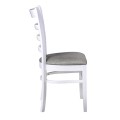 NATURALE Chair White/Fabric Grey