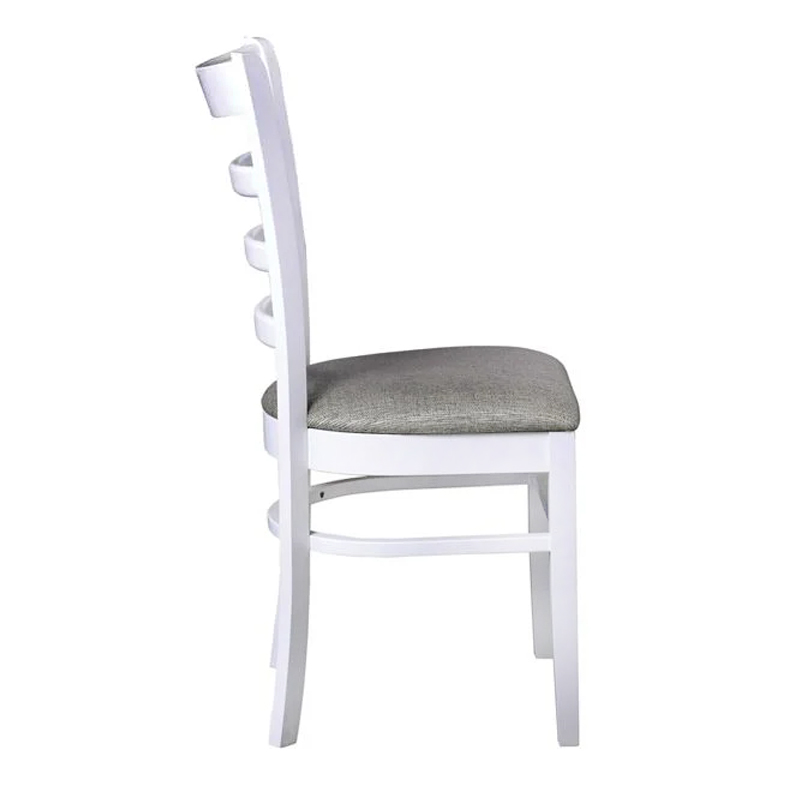NATURALE Chair White/Fabric Grey