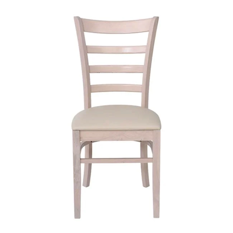 NATURALE Chair White Wash/Pu Ecru