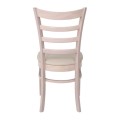 NATURALE Chair White Wash/Pu Ecru