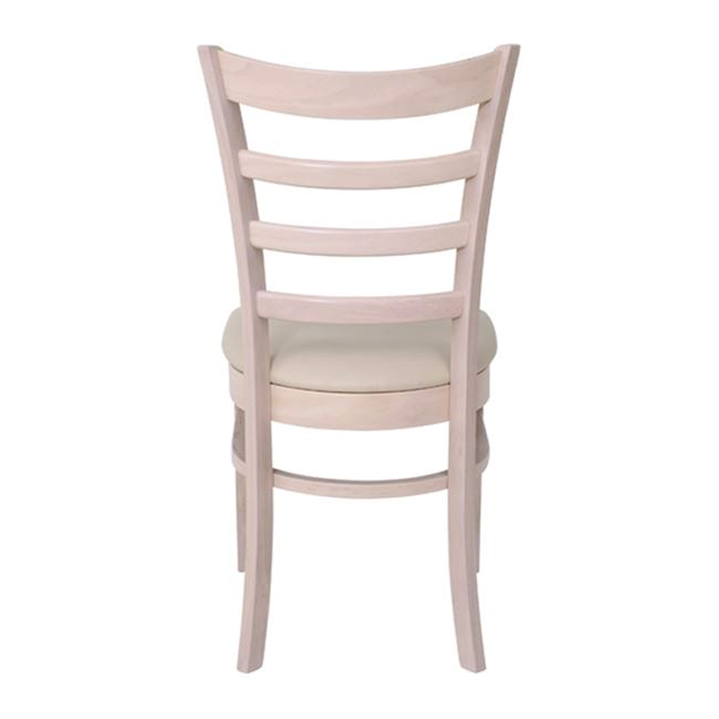 NATURALE Chair White Wash/Pu Ecru