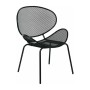 OLIVER Chair K/D Metal Mesh Black
