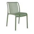 MODA-H Stackable Chair PP-UV Green
