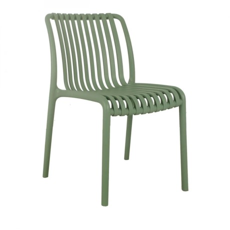 MODA-H Stackable Chair PP-UV Green