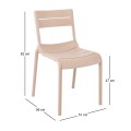 SERENA Chair PP-UV Cappuccino