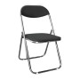 STAR Folding Chair Black Pu